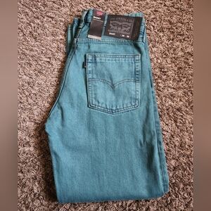 NWT Levi's Strong Baggy Hazy Daze Medium Wash Cotton Jeans 30x32